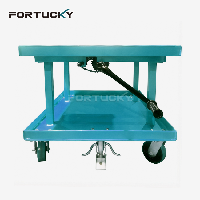 Hand Post Lift Table